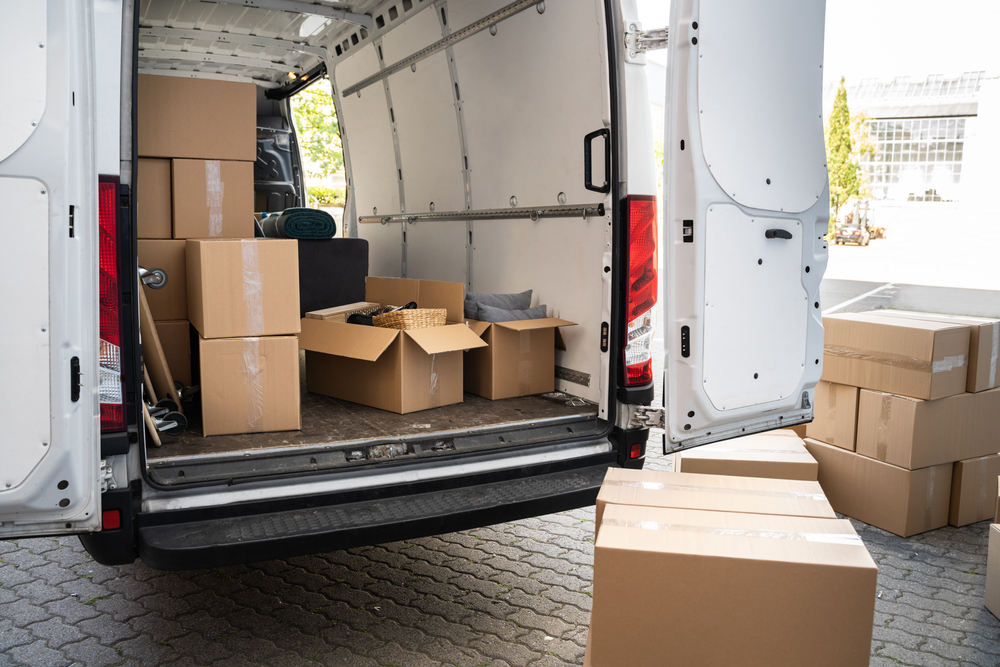 Business relocation services with secure document